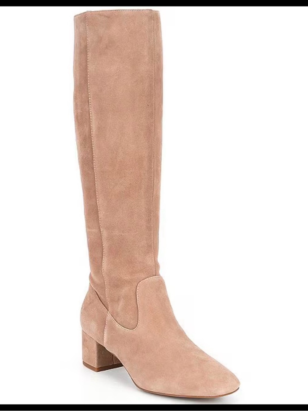 Alex Marie prizelle Tall Suede Boots in light brown tan piazza taupe 7 EUC